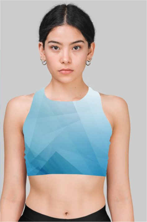 Blue Stride Sports Bra