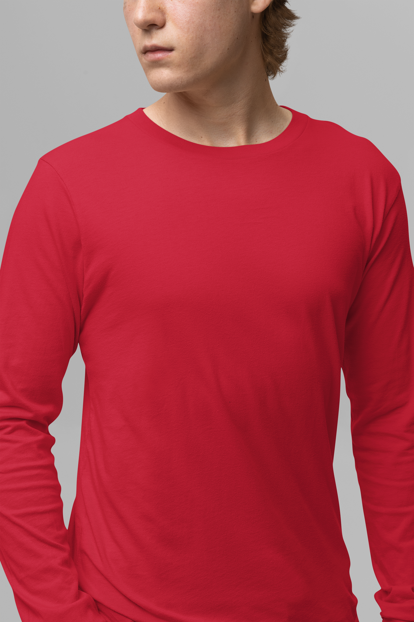 Red Full Sleeve Tshirt