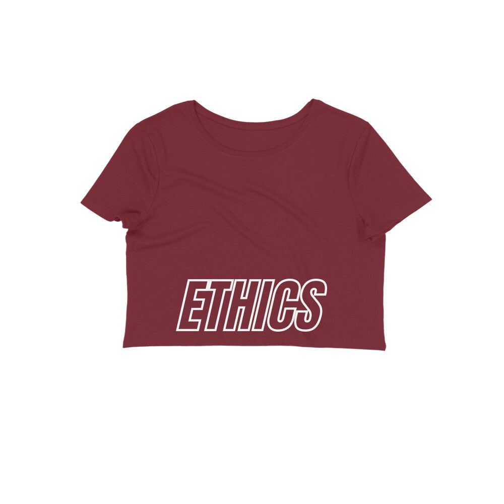 Ethics Crop Top