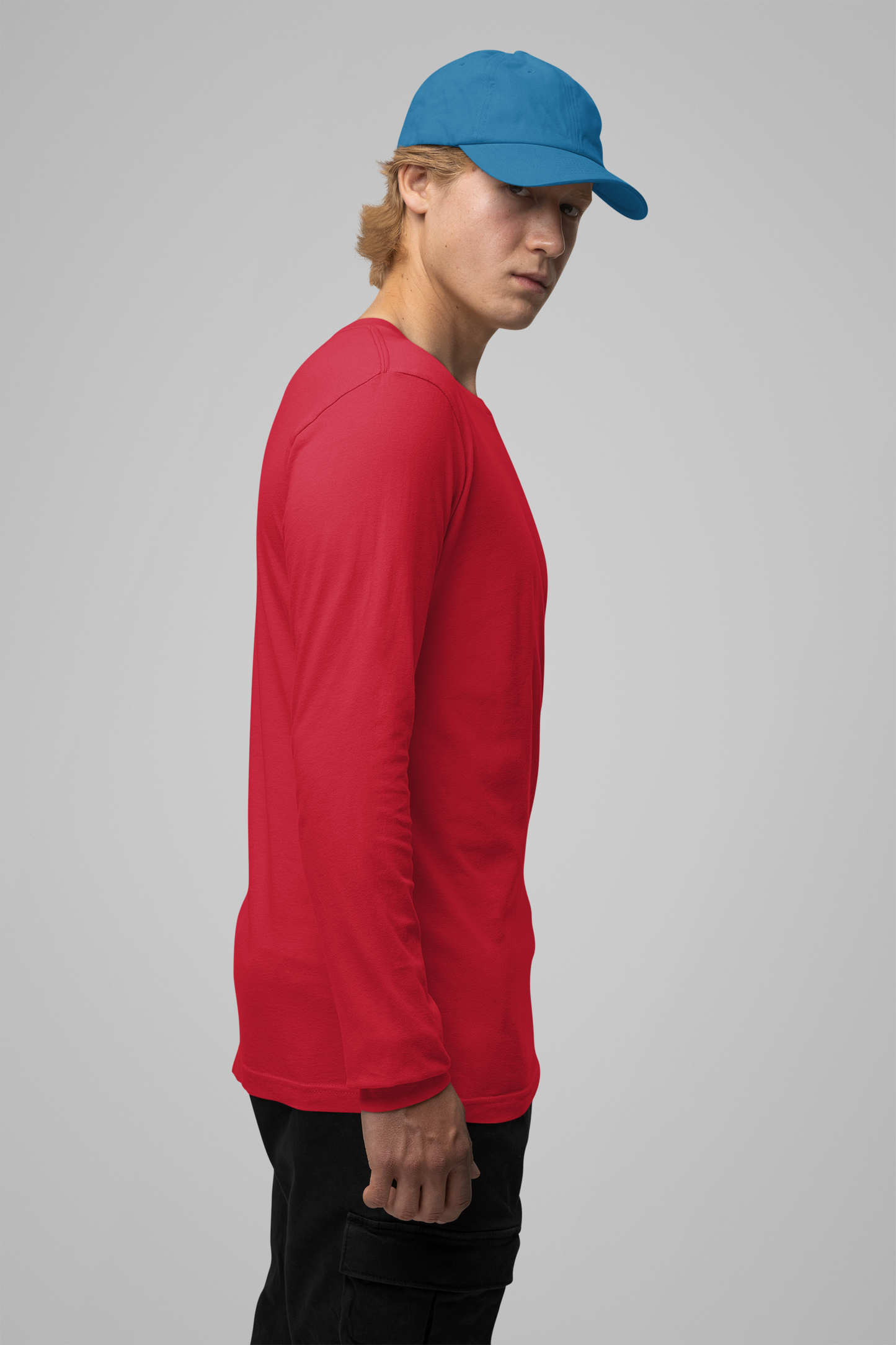 Red Full Sleeve Tshirt