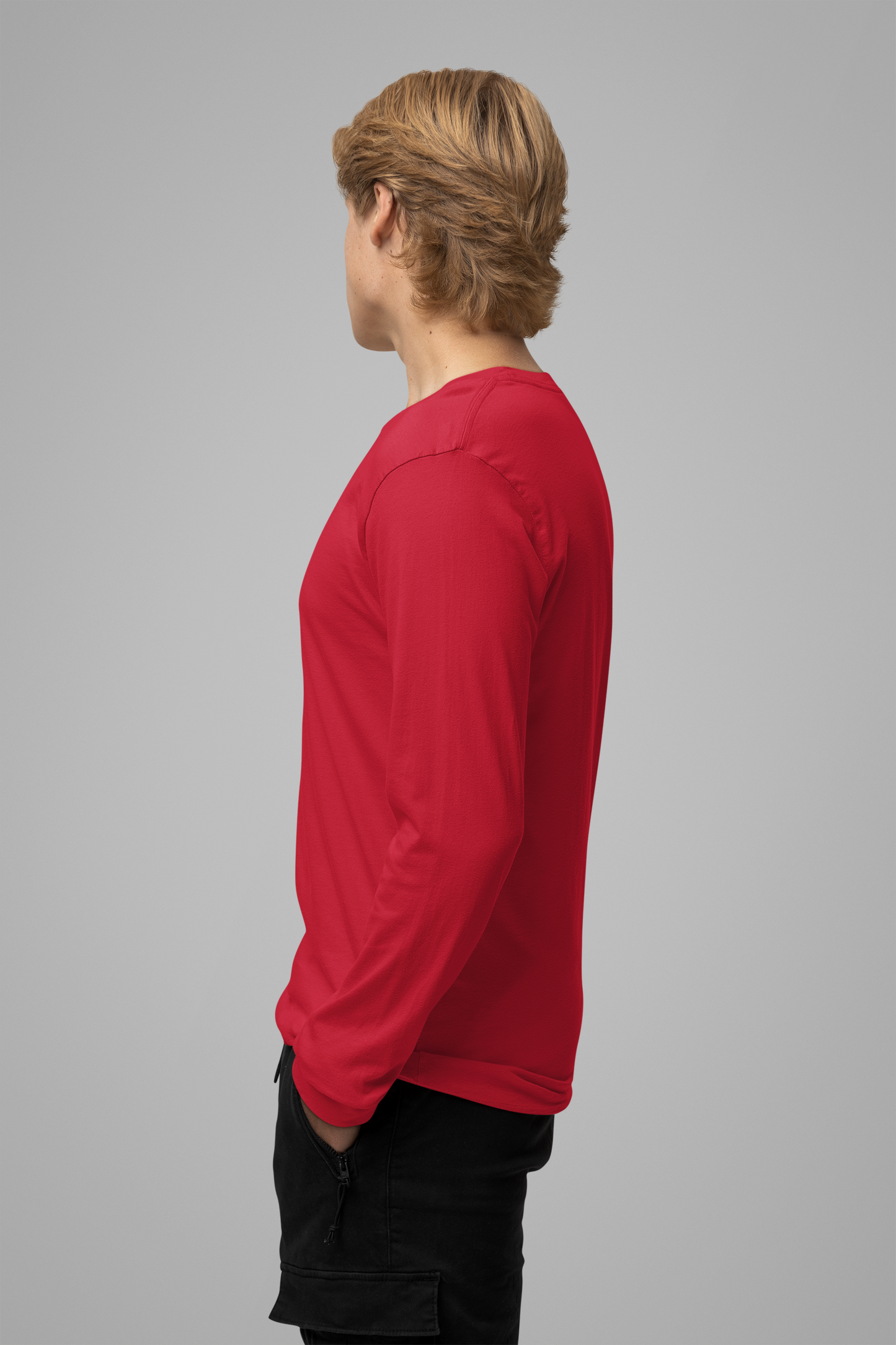 Red Full Sleeve Tshirt