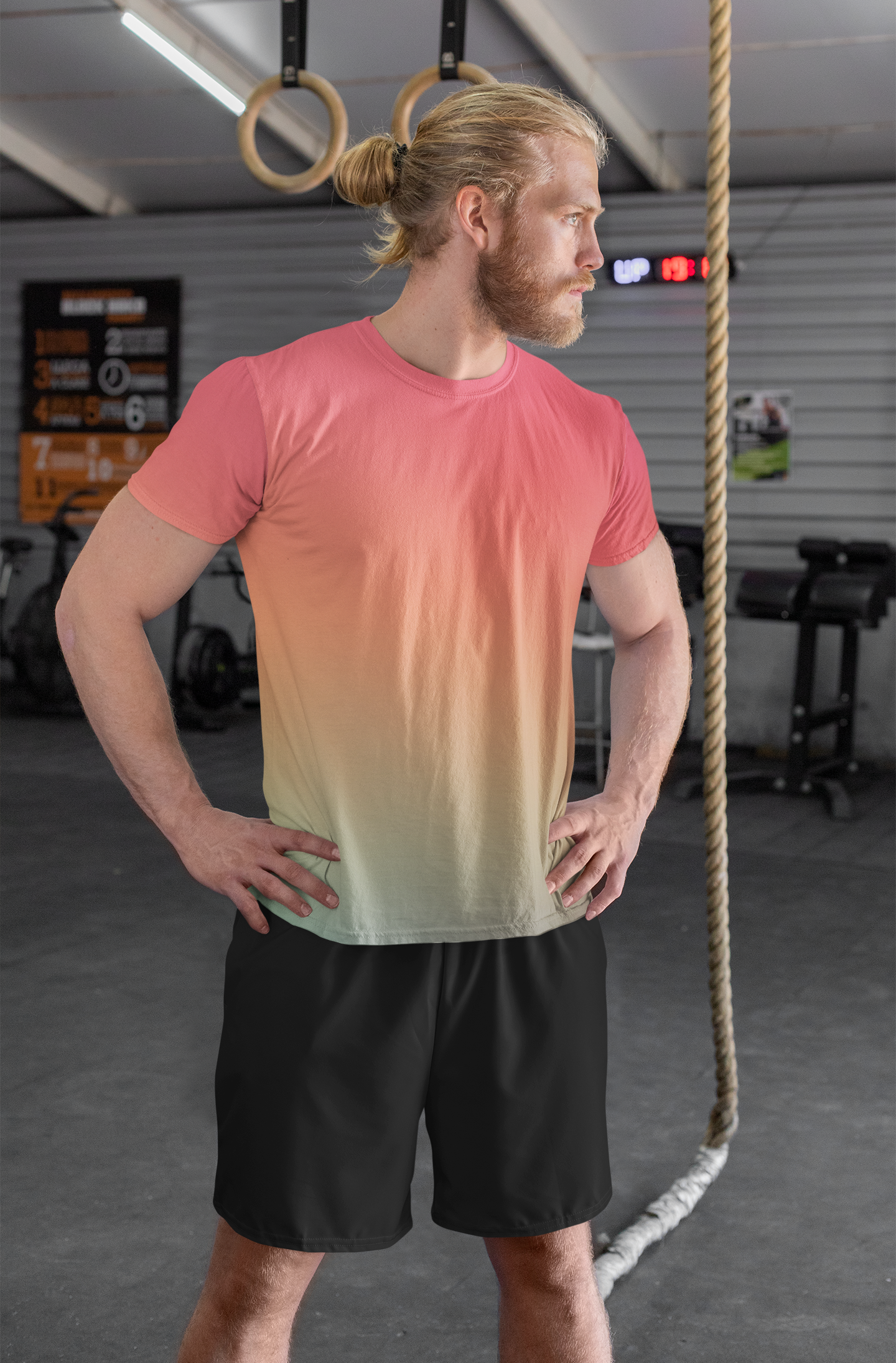 Fusion Red Active Wear