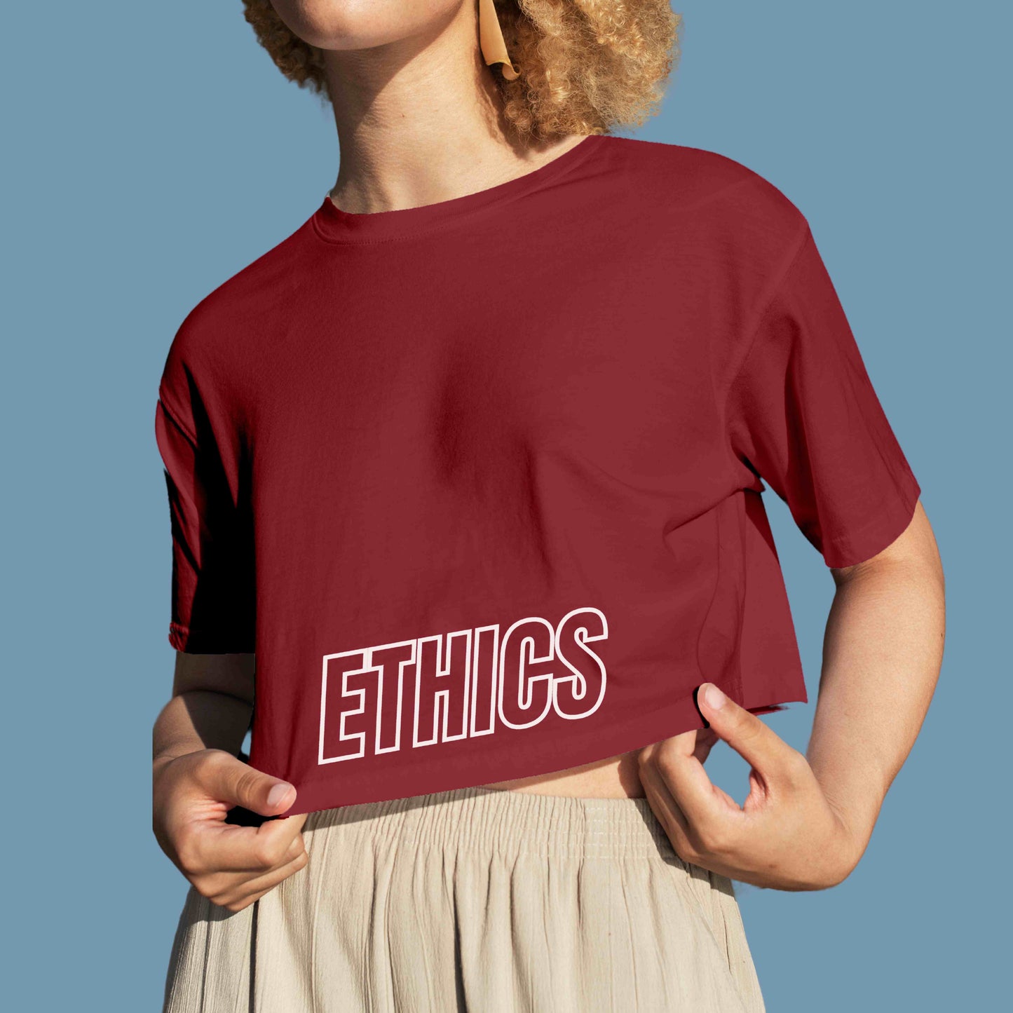 Ethics Crop Top