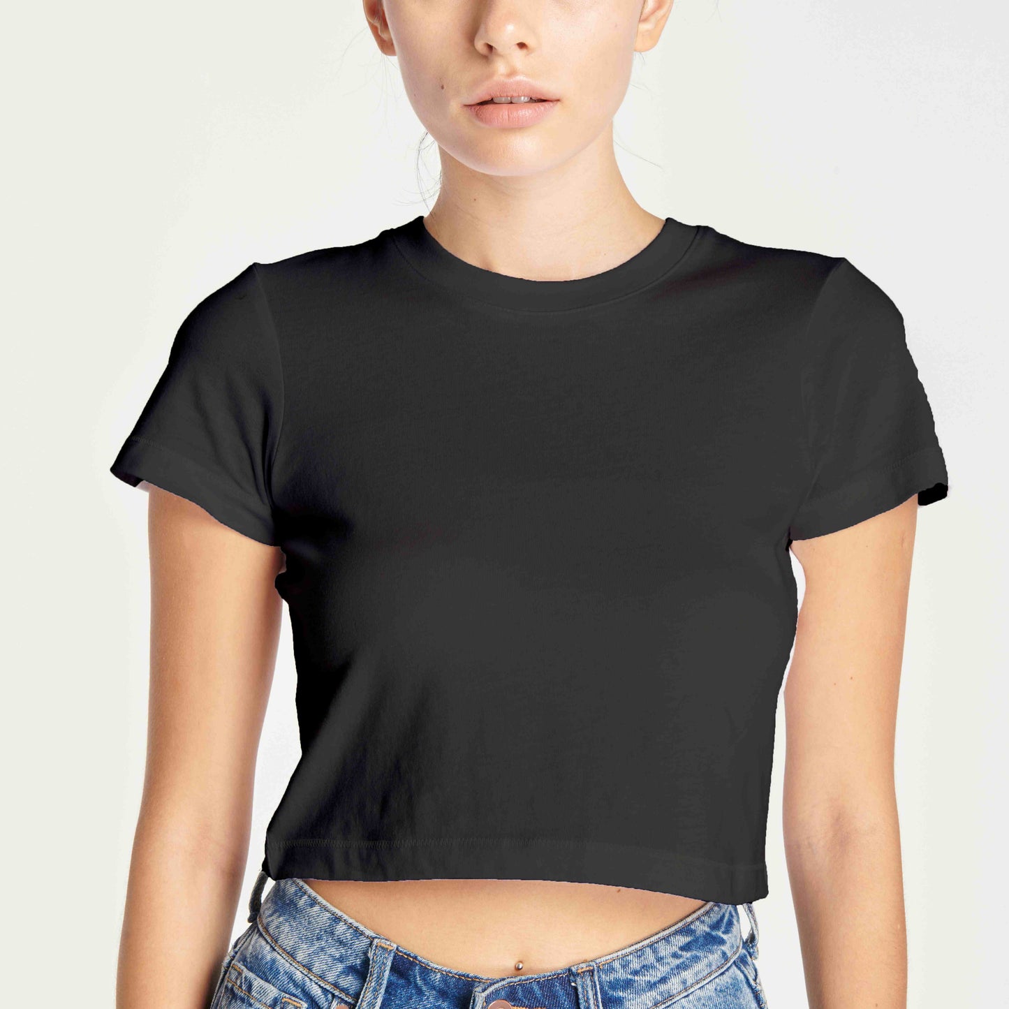 Black Crop Top