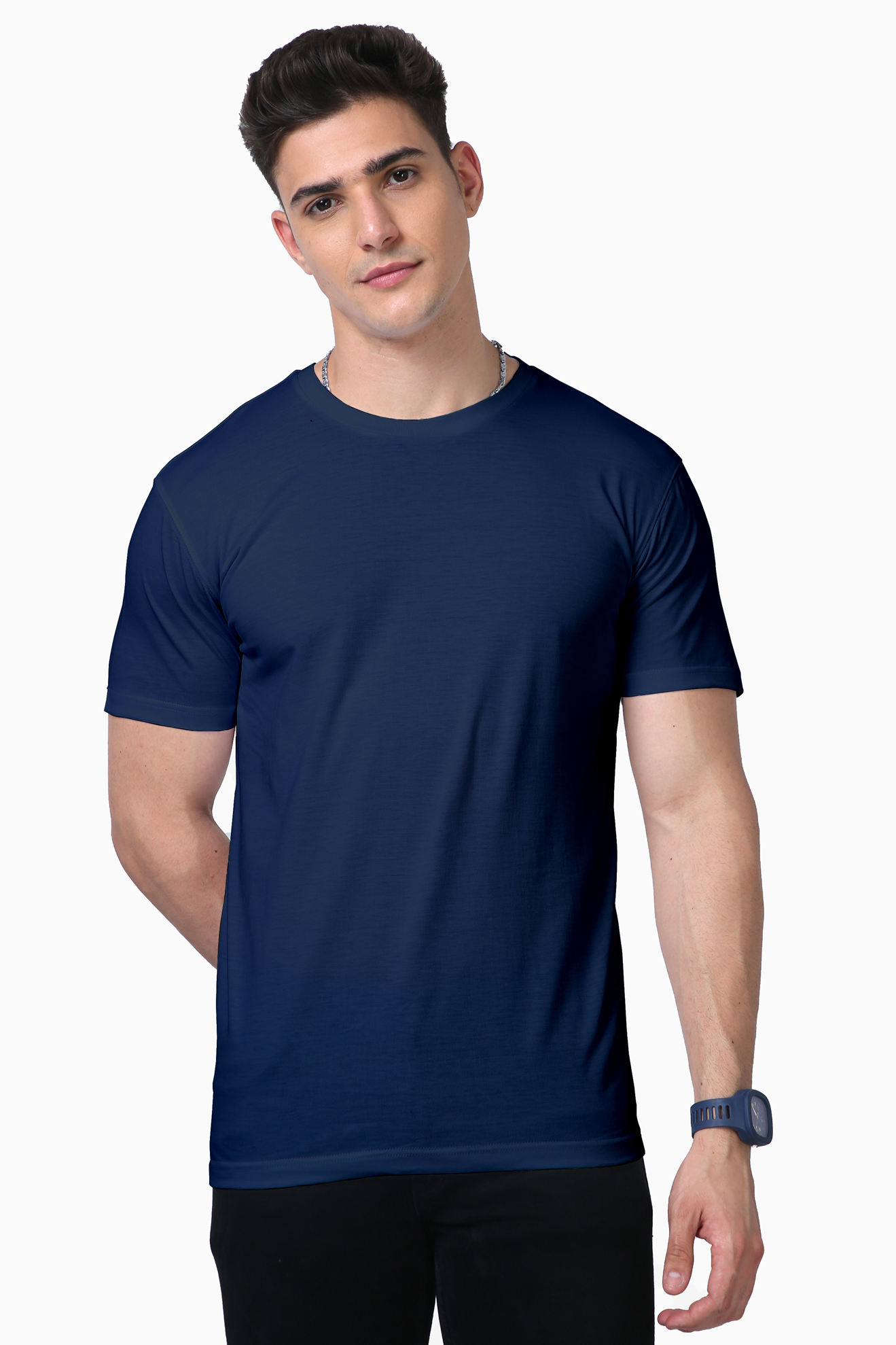 Supima Navy Blue