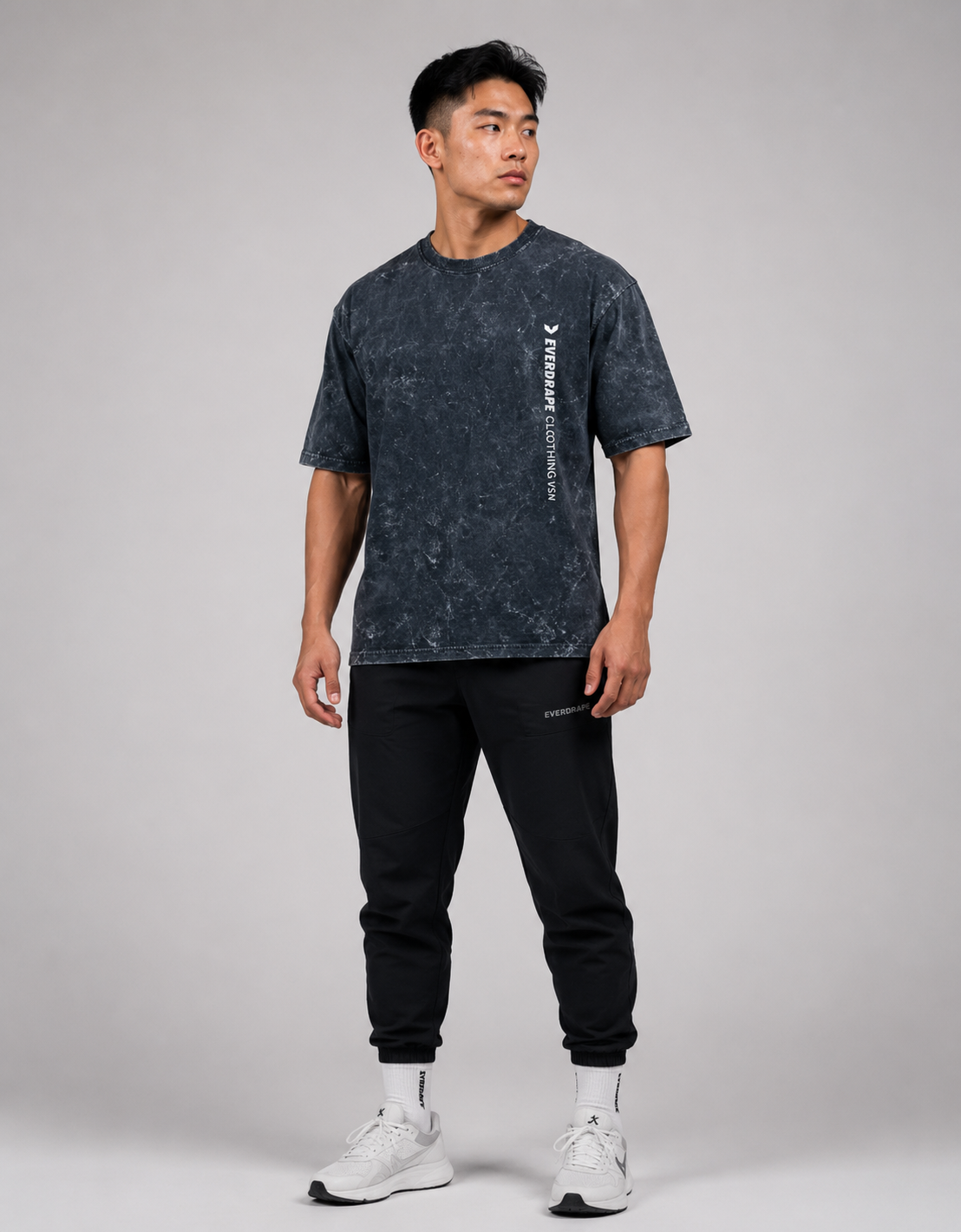 The Meridian - Oversized Acid Washed Tee