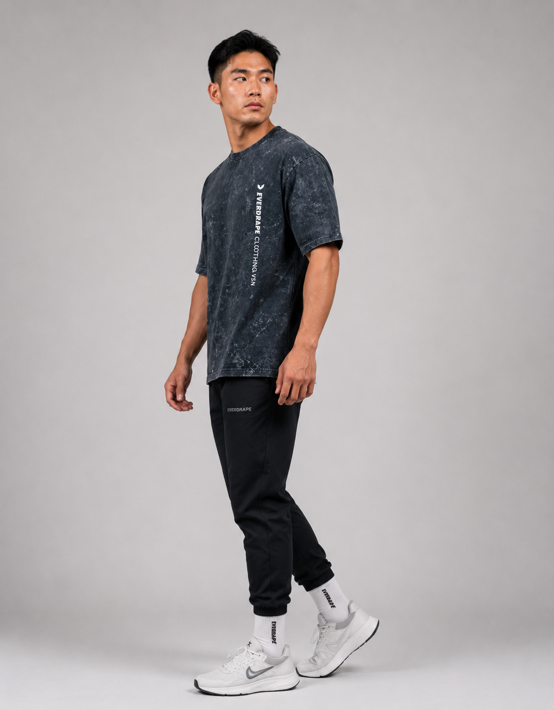 The Meridian - Oversized Acid Washed Tee