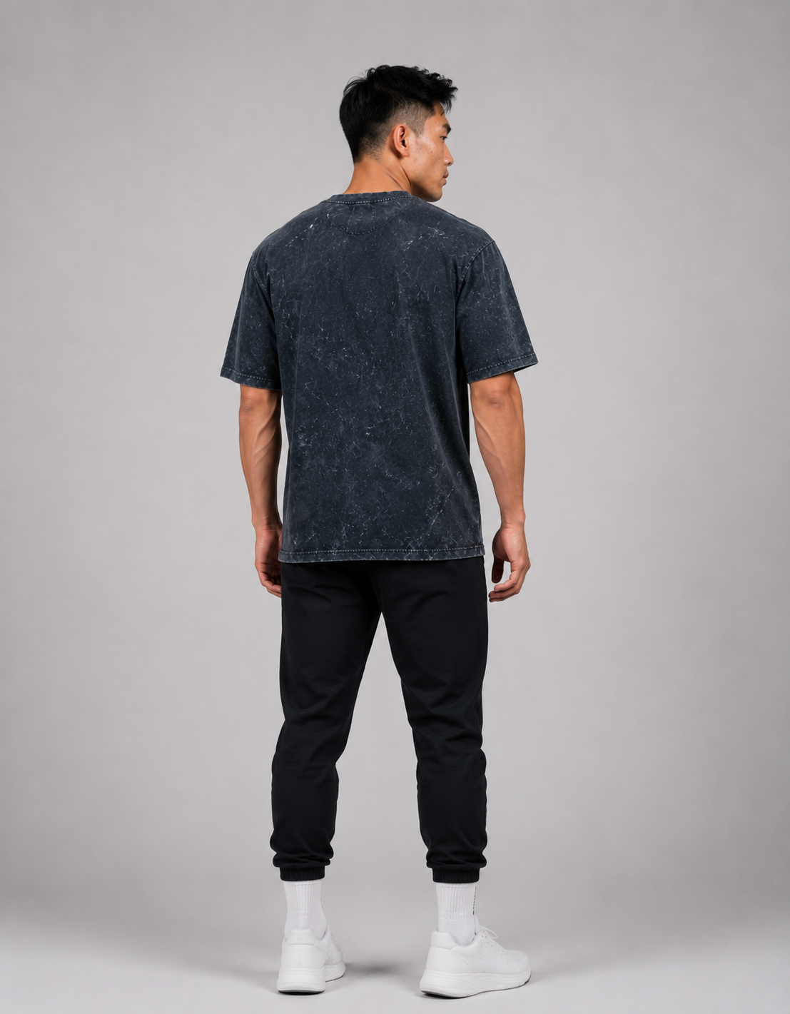The Meridian - Oversized Acid Washed Tee