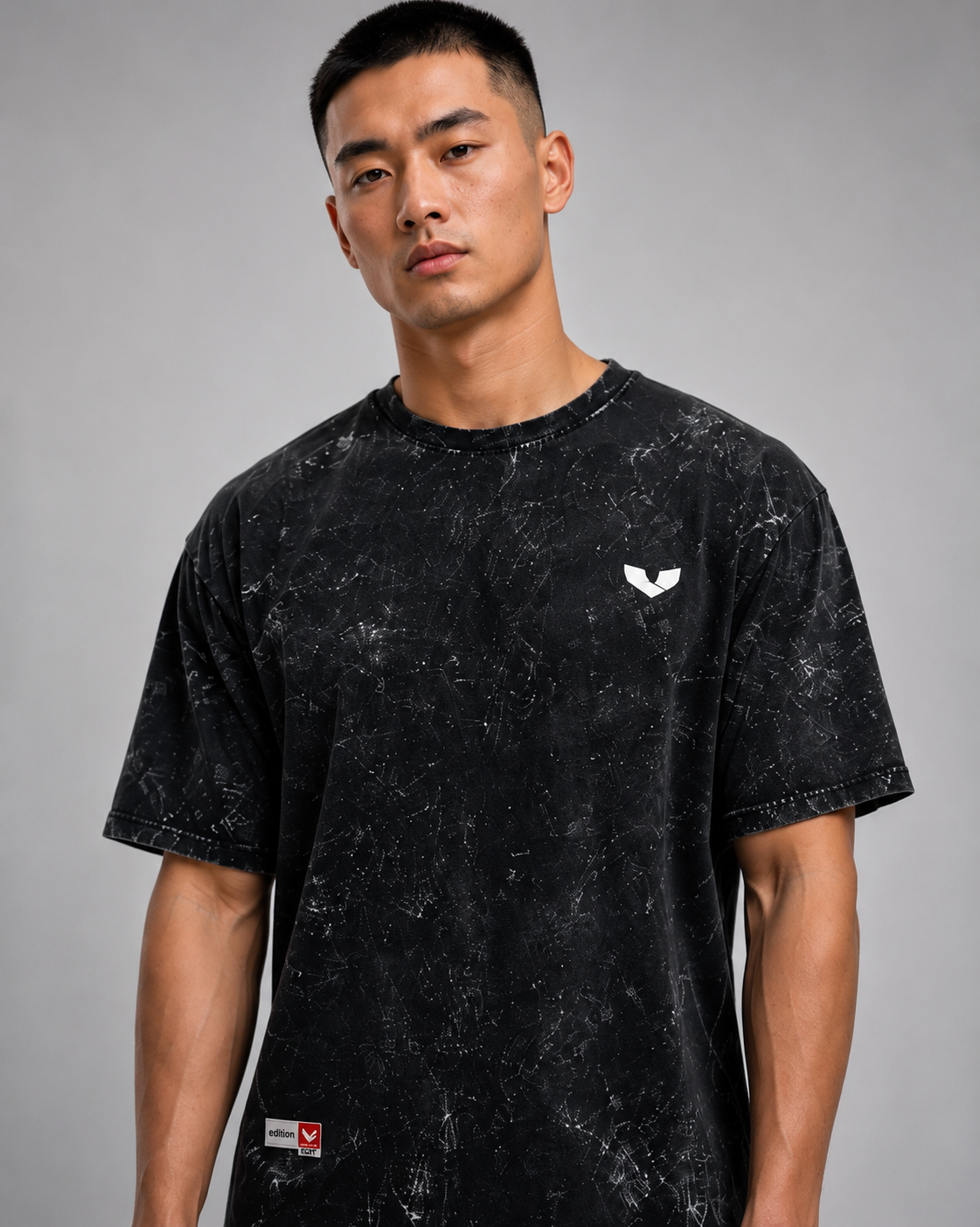 The Crater - Oversized Acid Washed Tee