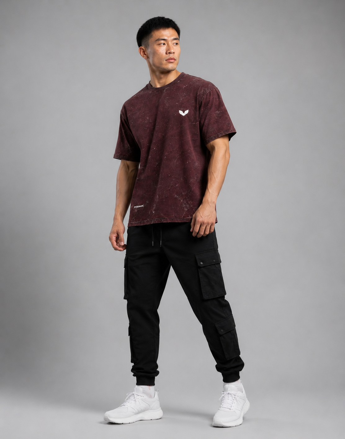 The Ironstone - Oversized Acid Washed Tee