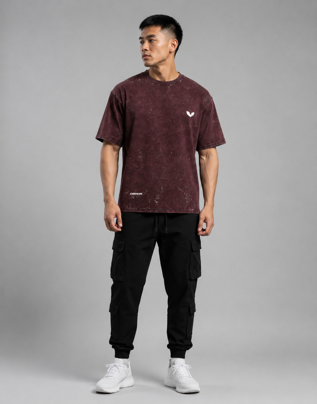 The Ironstone - Oversized Acid Washed Tee