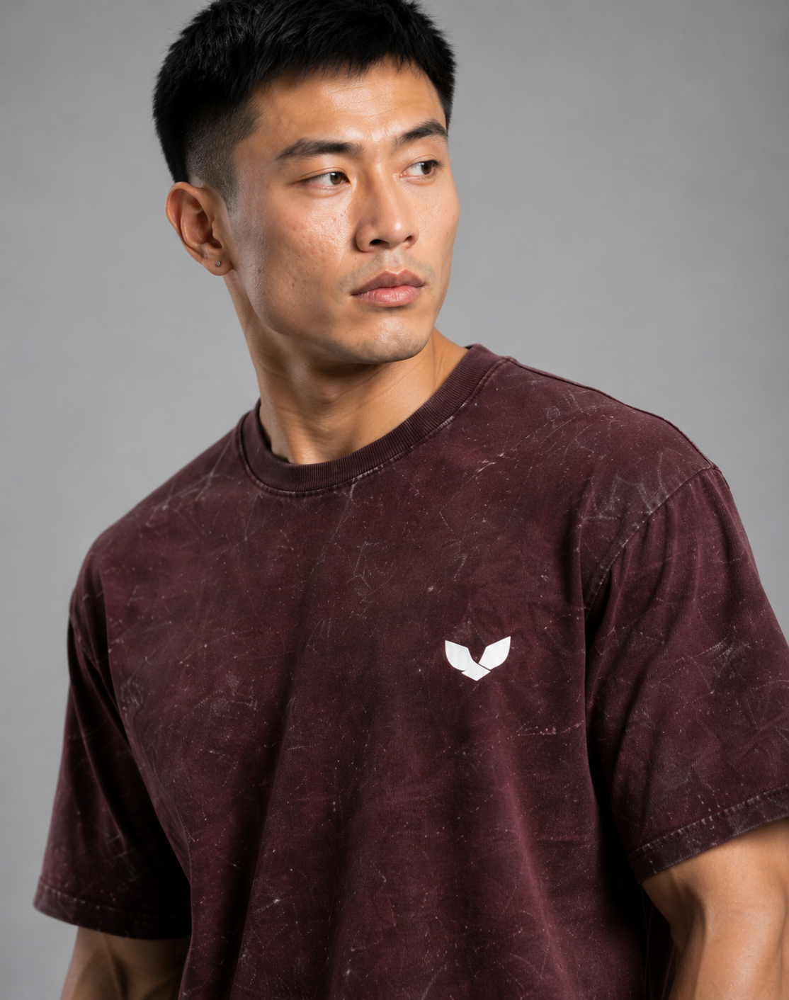 The Ironstone - Oversized Acid Washed Tee