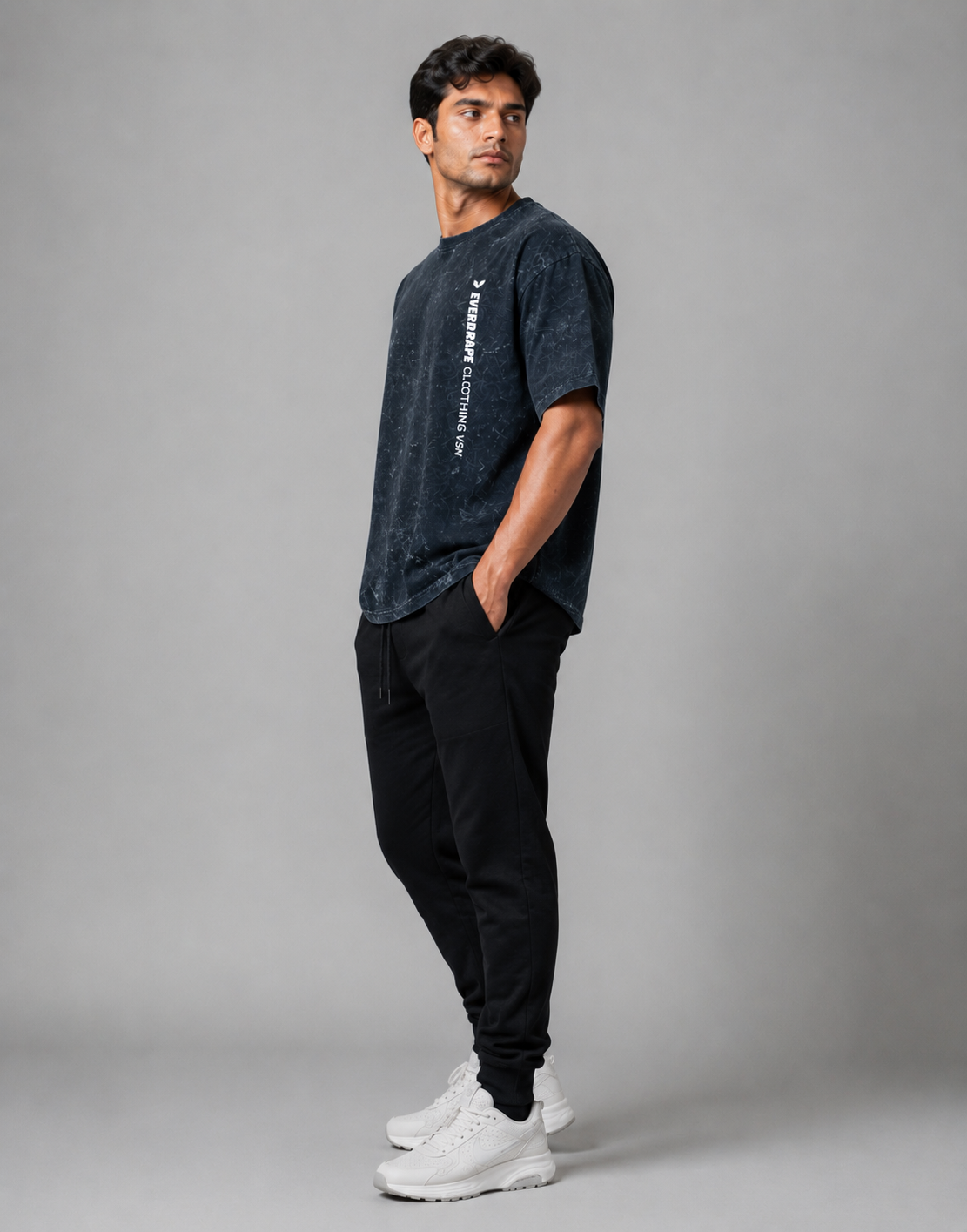 The Meridian - Oversized Acid Washed Tee