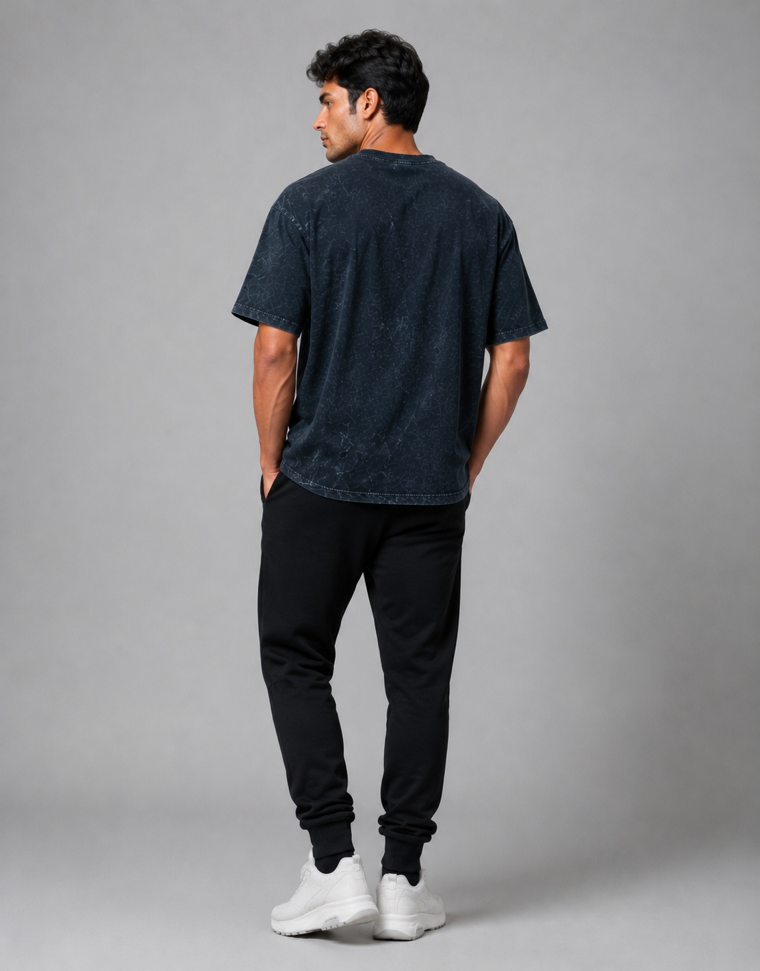 The Meridian - Oversized Acid Washed Tee