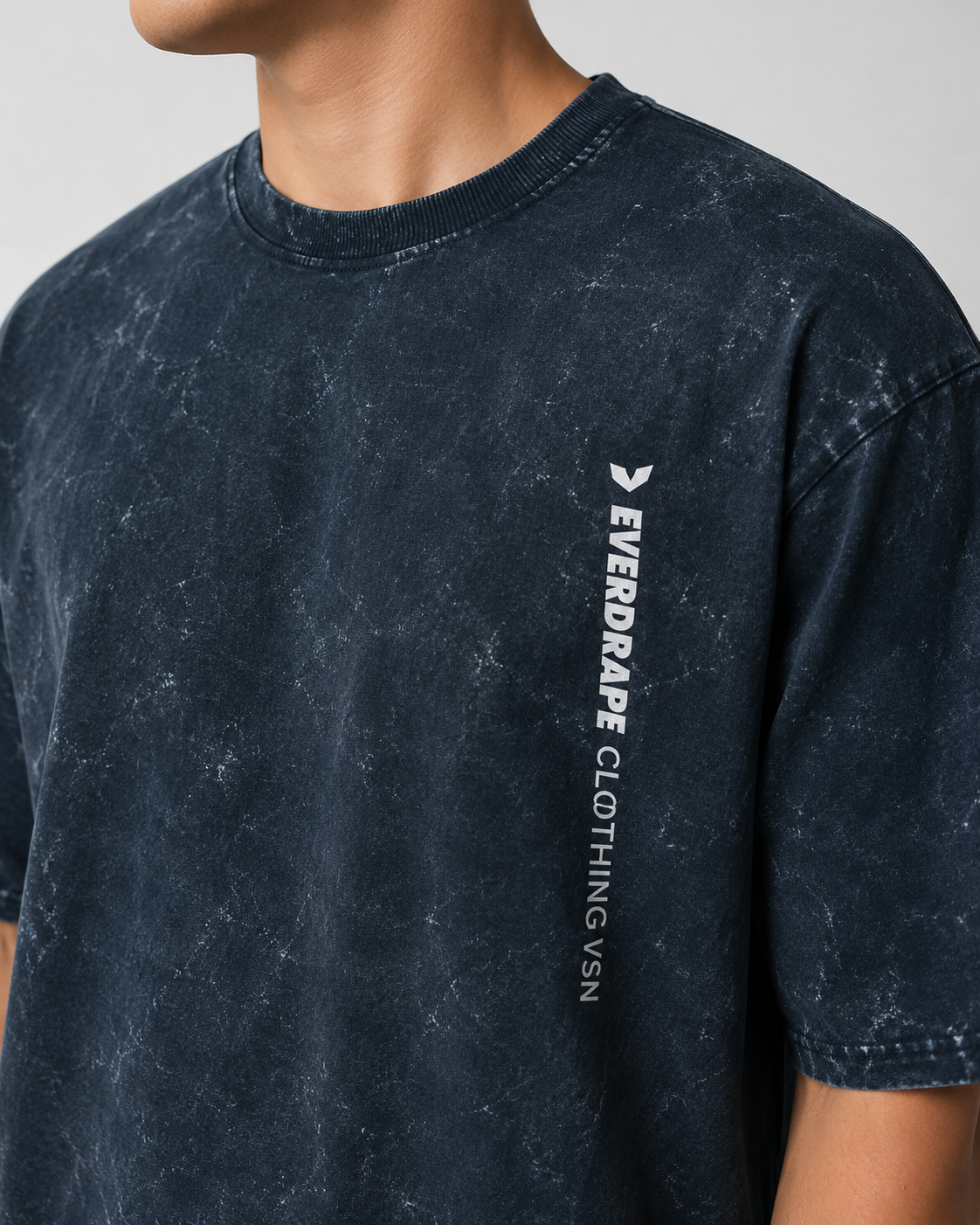 The Meridian - Oversized Acid Washed Tee