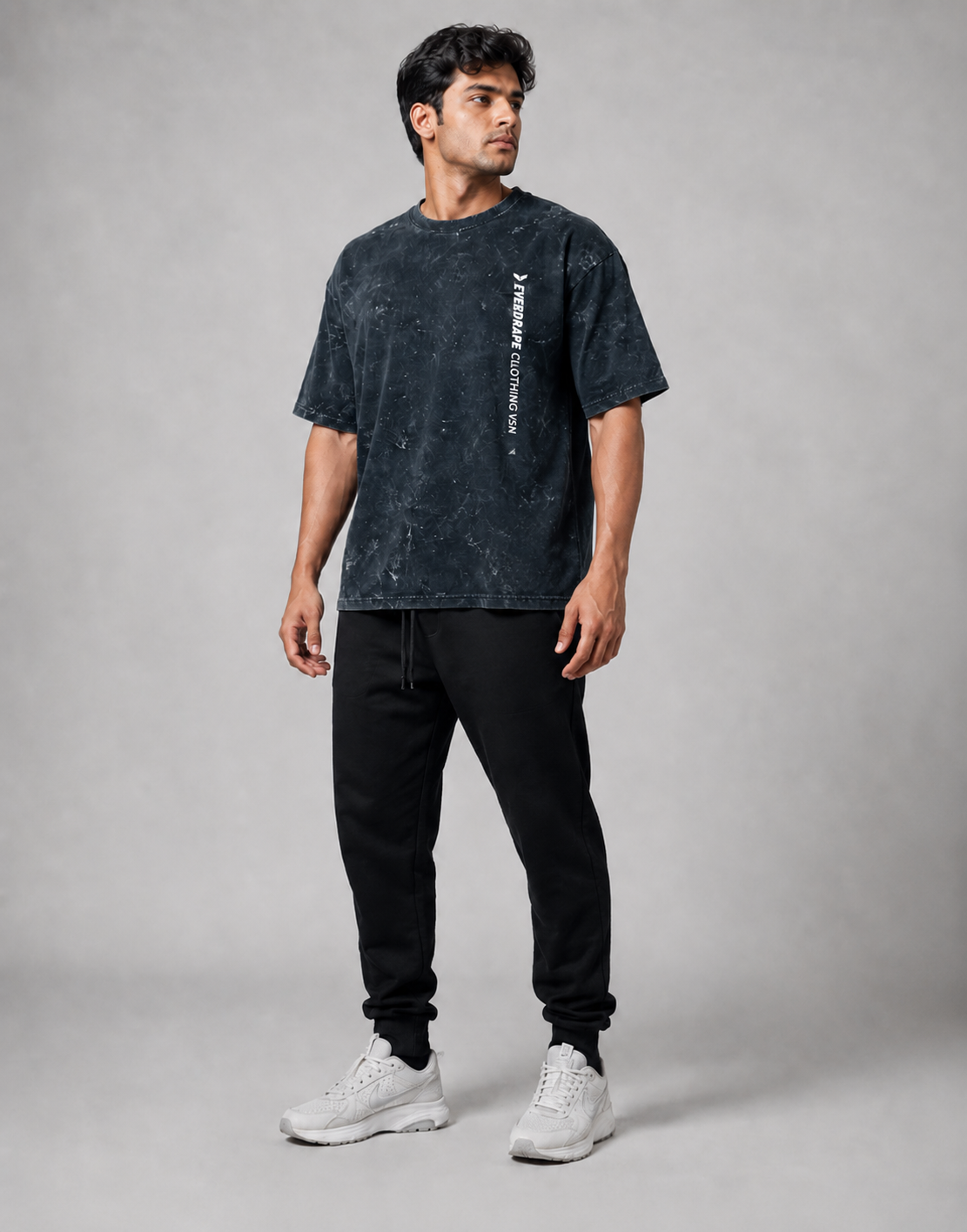 The Meridian - Oversized Acid Washed Tee