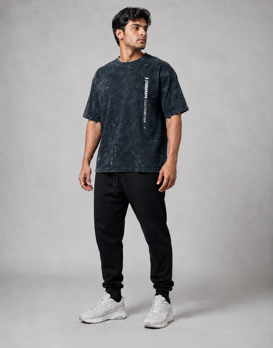 The Meridian - Oversized Acid Washed Tee
