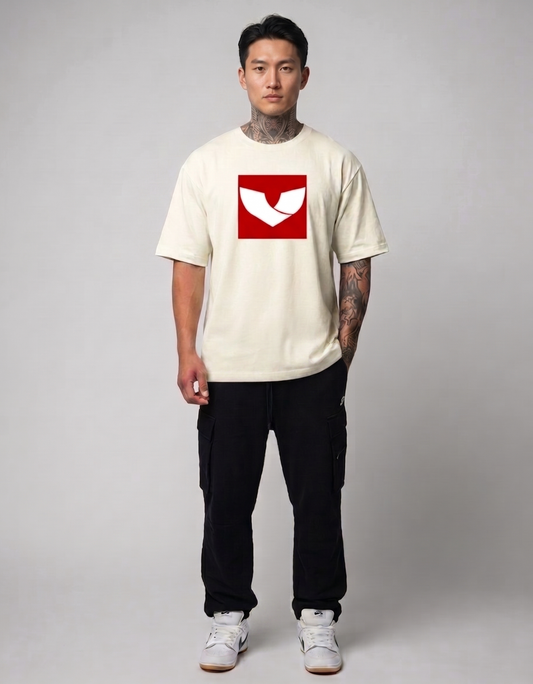 Sports Heavy Oversized Tee Off white