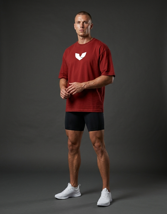 Red Oversized T-Shirt