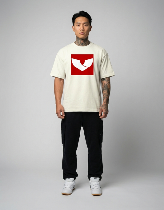 Off White Oversized T-Shirt