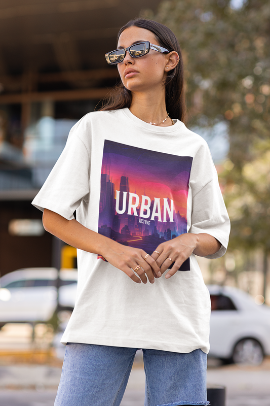 Urban Active : White Oversized